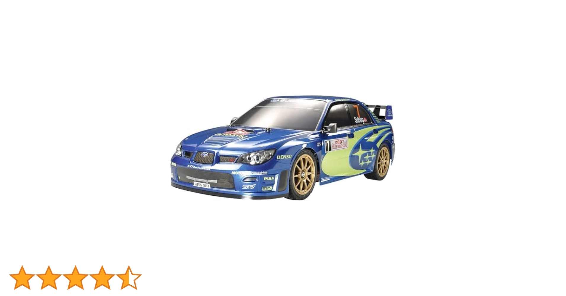 タミヤ SPパーツ SP.1289 1/10RC スバル インプレッサ WRC モンテカルロ&#39;07 スペアボディ 51289 2mvetro タミヤ RCスペアパーツ SP.1289 1/10RC スバル インプレッサ WRC